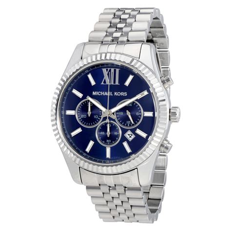 michael kors big face mens watches|Michael Kors lexington watch men's.